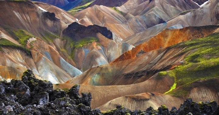 Landmannalaugar im südlichen Hochland Islands