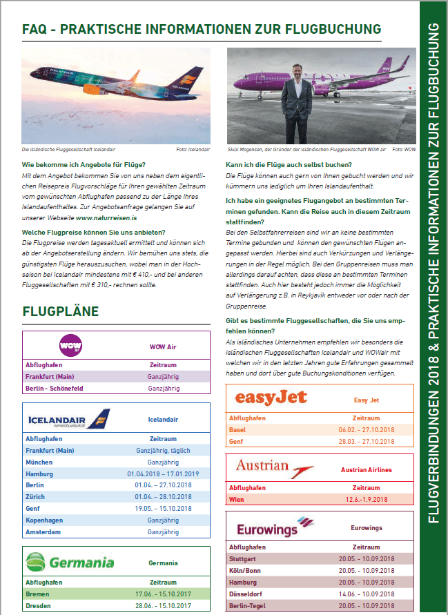 Fluginformation