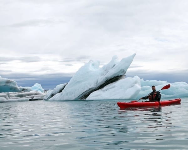 Iceguide Jökulsárlón Gletscherlagune Kayak