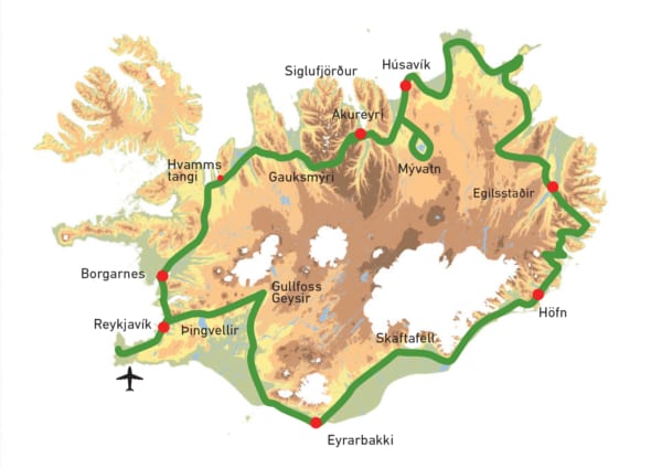 2020 Kort Vogelparadies Island | Gruppenreise